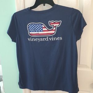 NWT Patriotic Vineyard Vines tee